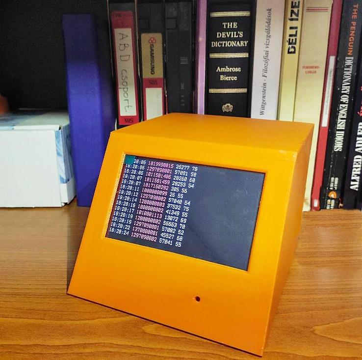 A Smart Home Data Gateway on a bookshelf